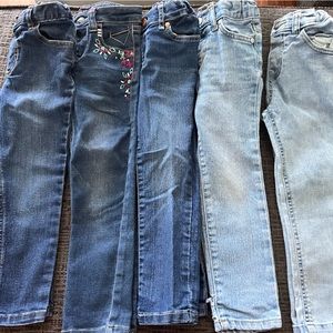4T GIRL Jean Lot! Multiple Brands!